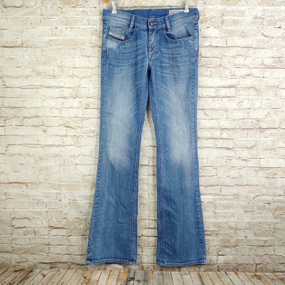 DIESEL LOW BOOTCUT JEAN SZ 27(a239)